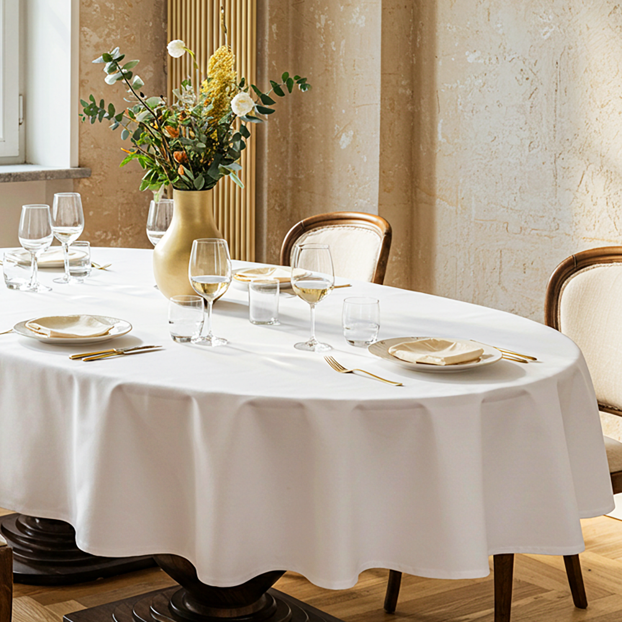 Tischdecke Klara oval