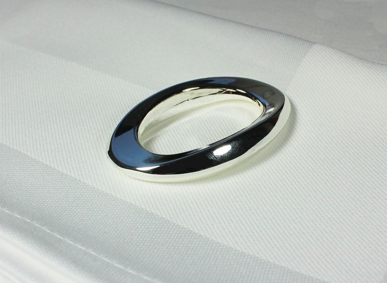 Serviettenringe Emma oval versilbert