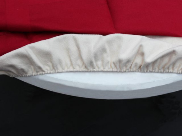 Tischmolton mit Stretch-Gummizug, rund, für Tische Ø 150